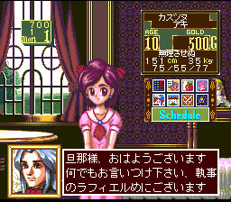 Princess Maker screenshot 4 for Super Famicom